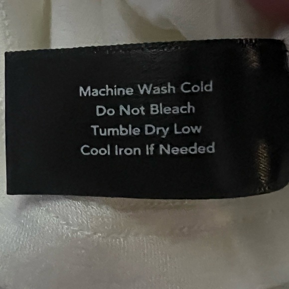 Boston Proper Ivory Knit Off The Shoulder 3/4 Sleeve Dress Size Medium Cruise - Picture 11 of 13